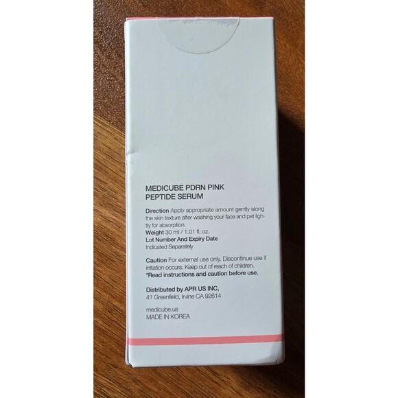 Medicube PDRN Pink Peptide Serum Korean Skincare New in Box 1.01 fl Oz. - Picture 3 of 4